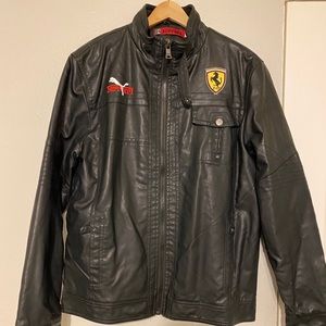 FERRARI Leather Jacket SOLD